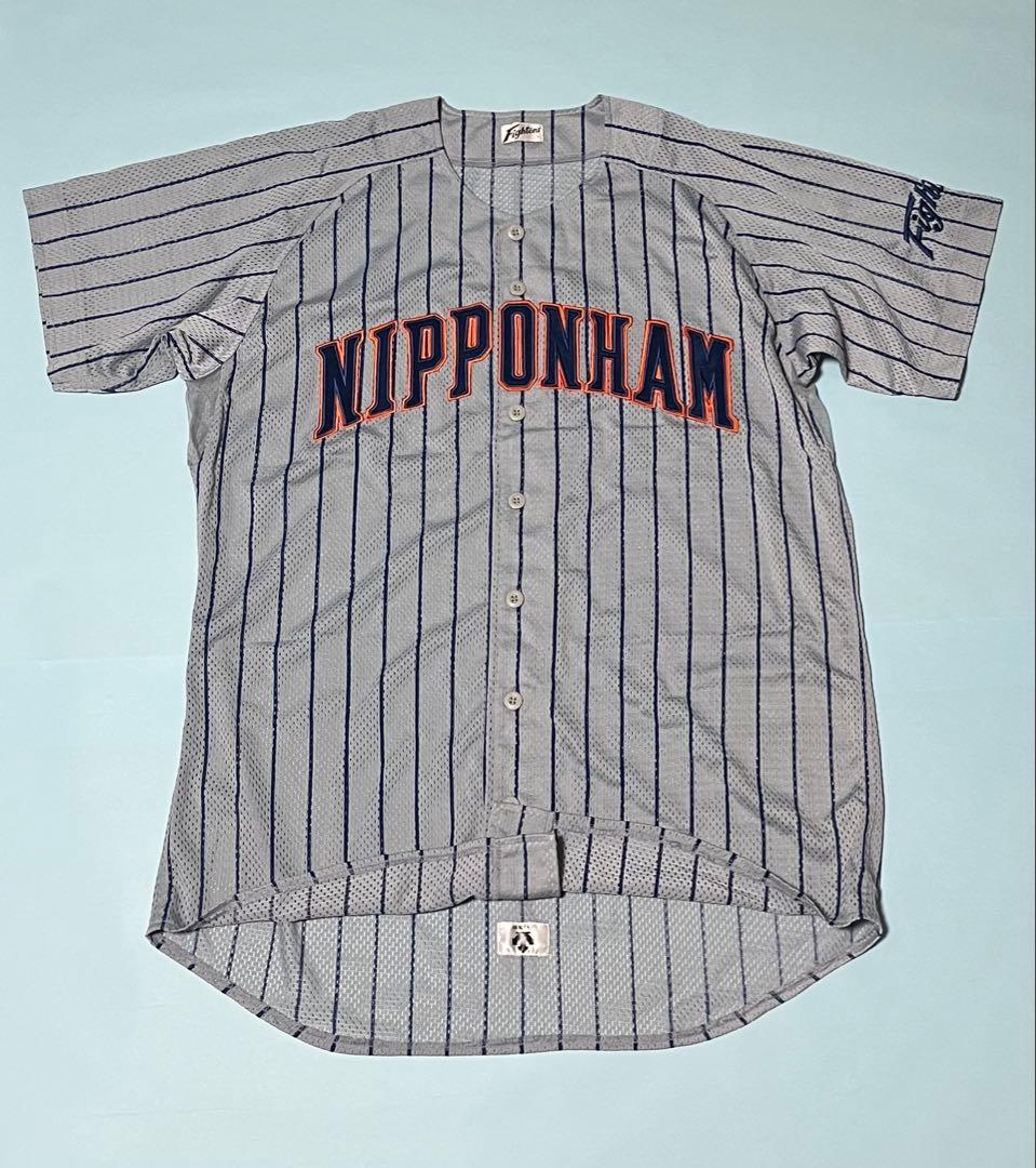 日本ハムファイターズ　ユニフォーム　1993-2003ビジターモデル　デサント