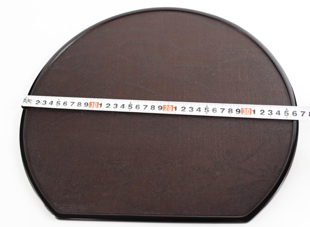 輪島塗 卓上膳 五枚 懐石道具会席 共箱 半月盆