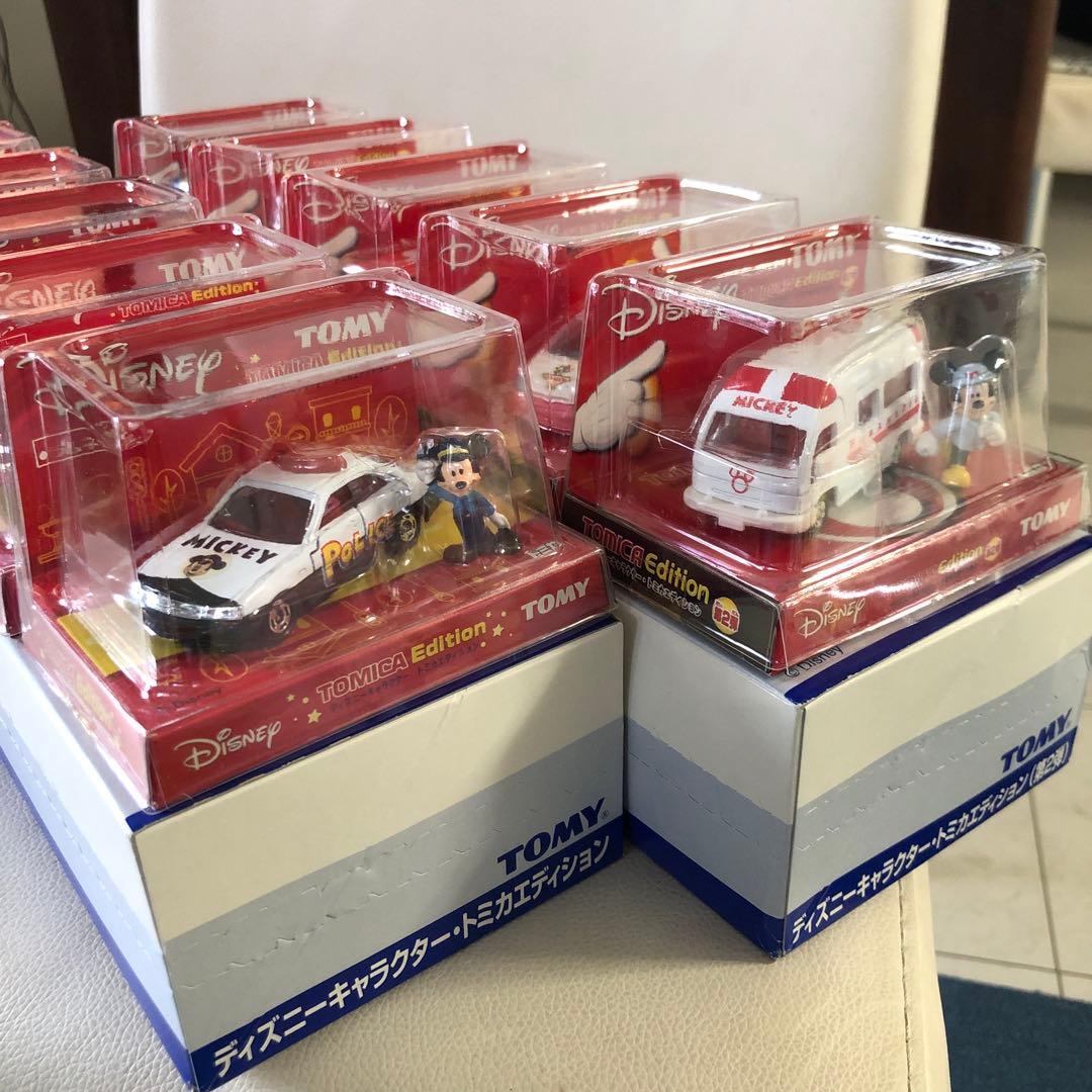 TOMY ディズニーキャラクター ・トミカエディション第1弾&第2弾　計10台