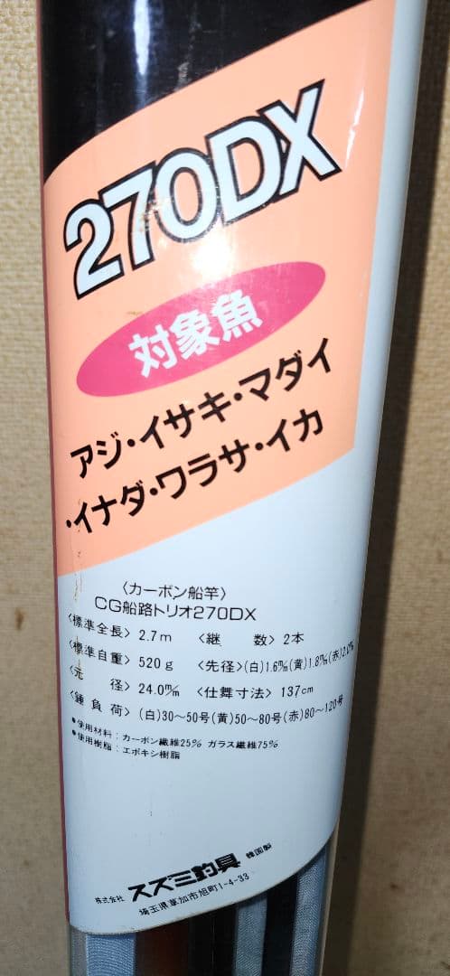 SZM スズミ釣具 船路Trio アジ︰イサキ︰マダイ︰イナダ︰ワラサ︰イカ 用