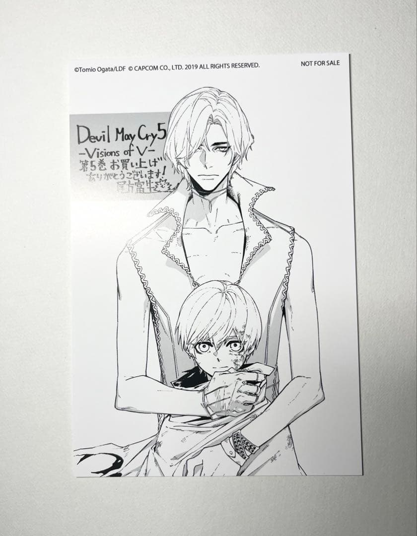 Devil May Cry Visions of V 5巻 特典 イラストカード