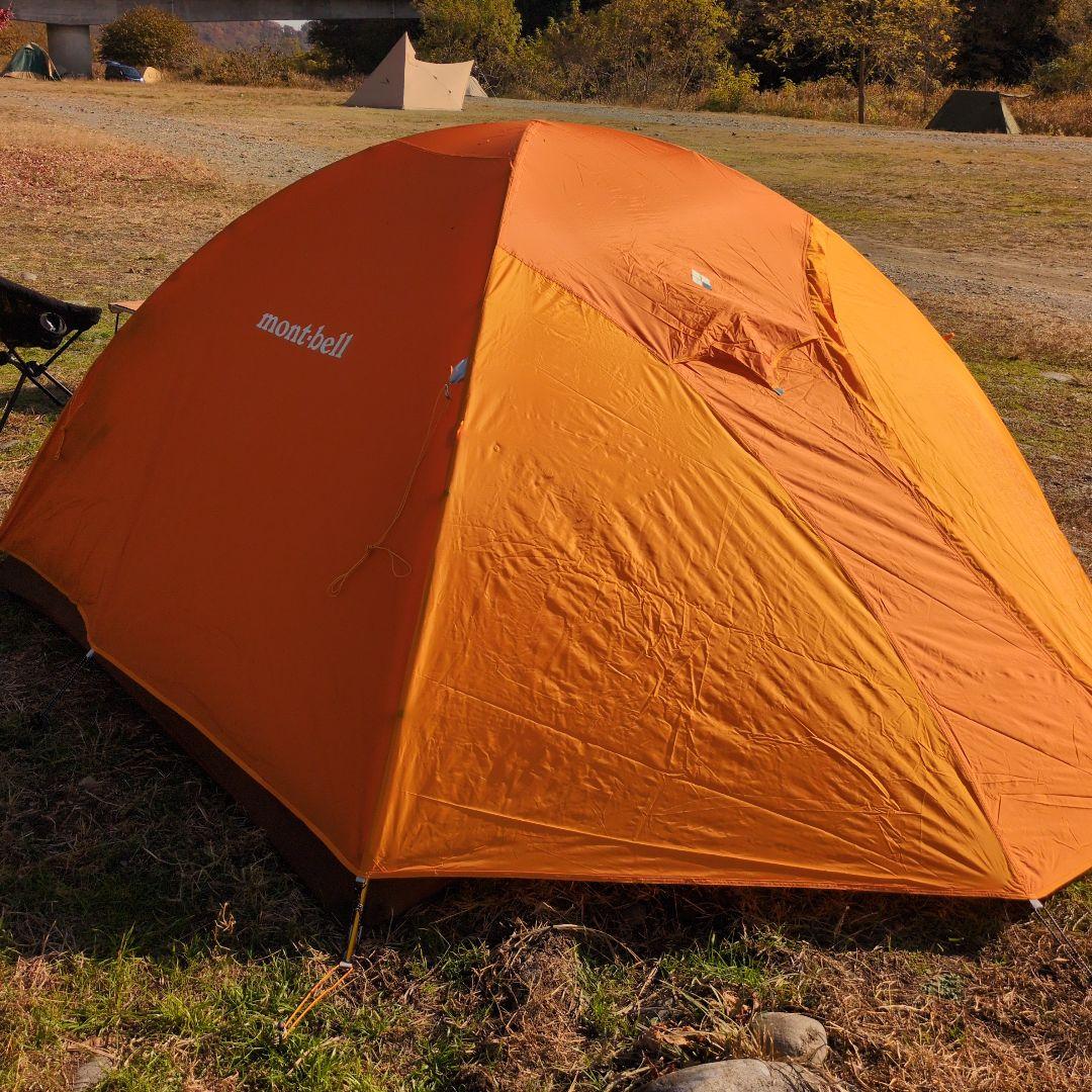 mont-bellクロノスドーム4型　専用テントマット付　モンベルテント