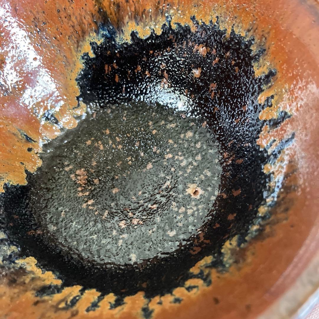 抹茶茶碗　小石原焼　本窯　オーダー品　福嶋製陶所　共箱