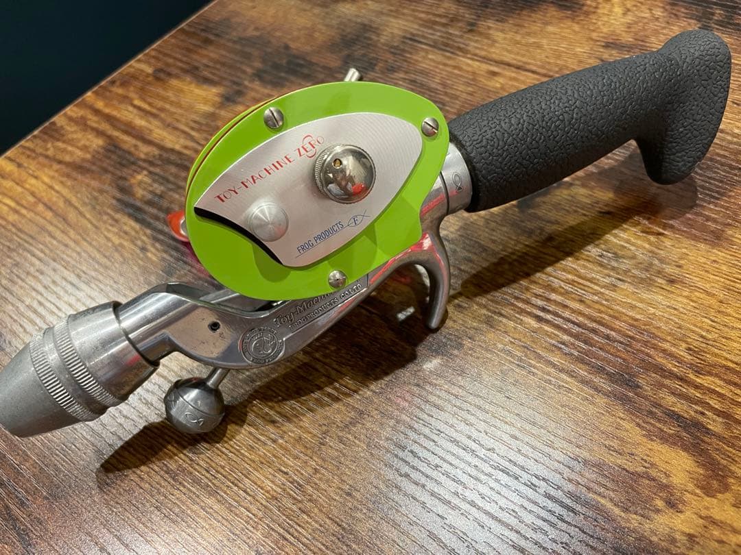 フロッグプロダクツトイマシーングリップ＆リールセット