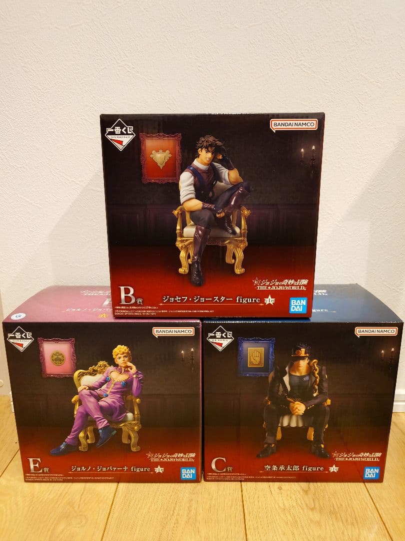 一番くじ ジョジョの奇妙な冒険 ジョジョワールド B C E賞 セット