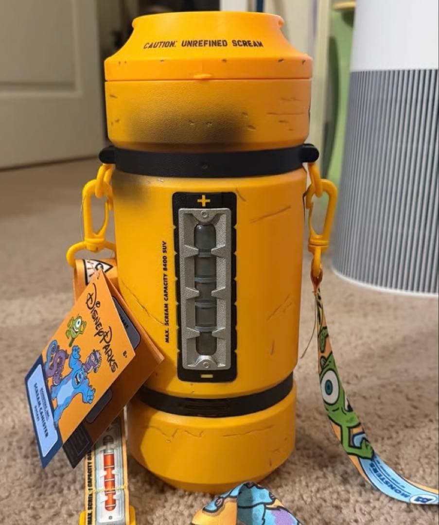 WDW ポップコーンバケット　モンスターズインク　マイク　サリー　エネルギー缶