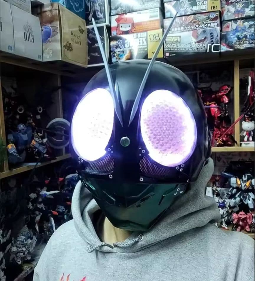 仮面ライダー1号　1/1マスク シン仮面ライダー　特撮　アトラク コスプレ