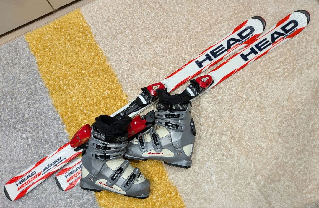 HEAD スキービンディングセット 137cm ジュニア 中〜高学年