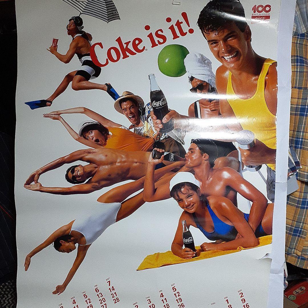 1986年コカ・コーラカレンダーポスター