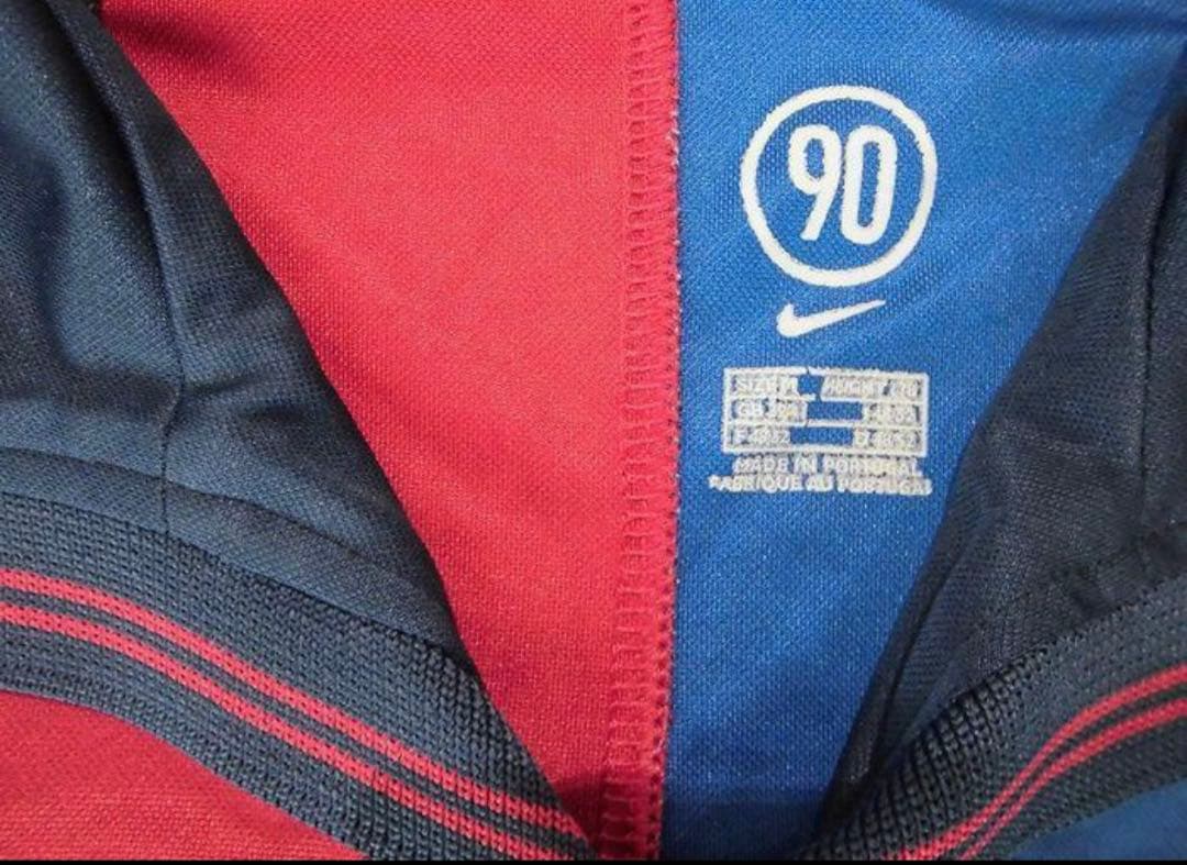 バルセロナ 1999-2000年　ナイキ　100周年記念ユニフォーム