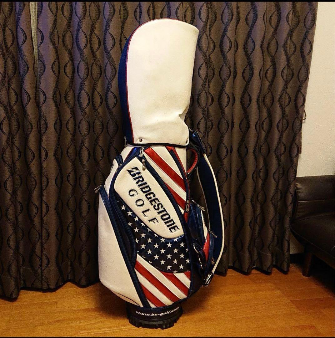 ブリヂストン キャディバッグ アメリカ国旗デザイン