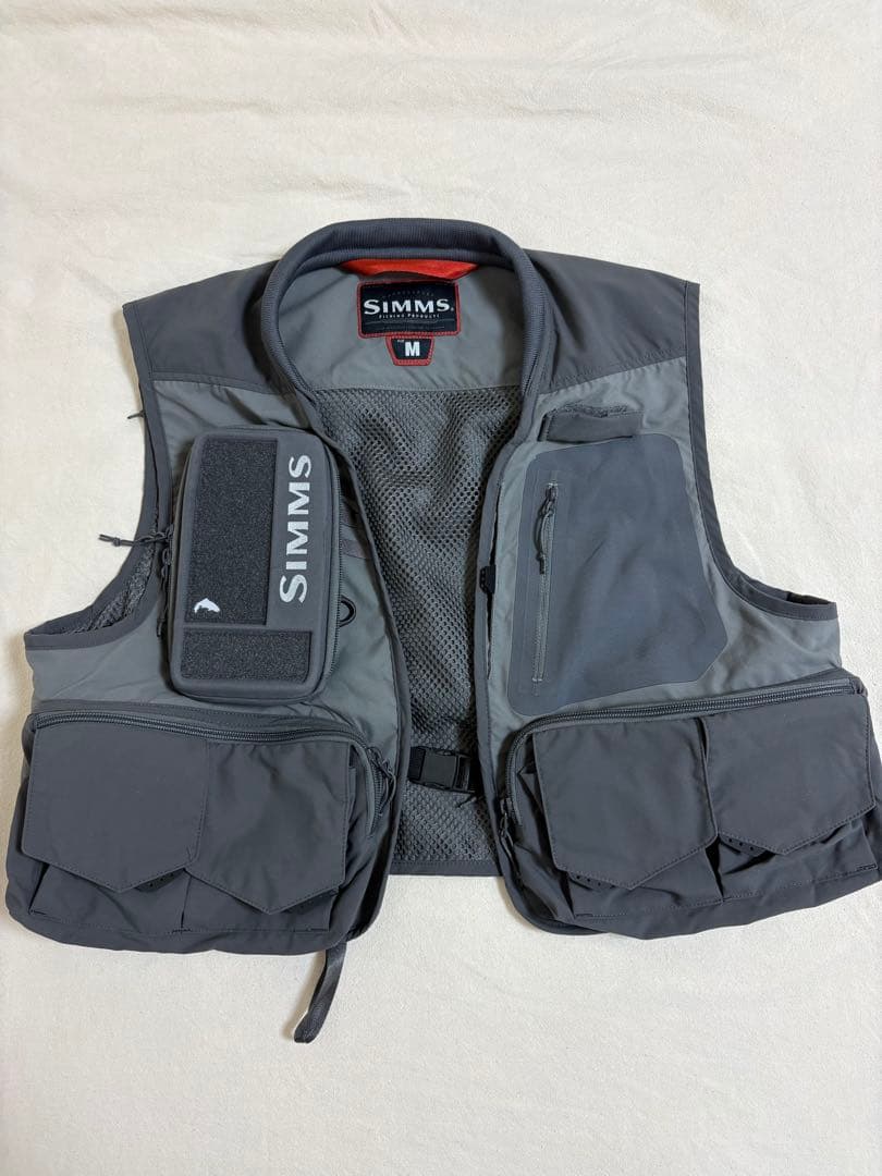 SIMMS フィッシングベスト M グレー