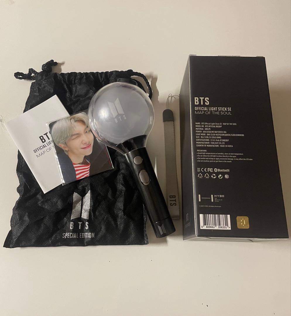 【BTS】公式ペンライト アミボム SE ver.4 Jin 公式うちわ