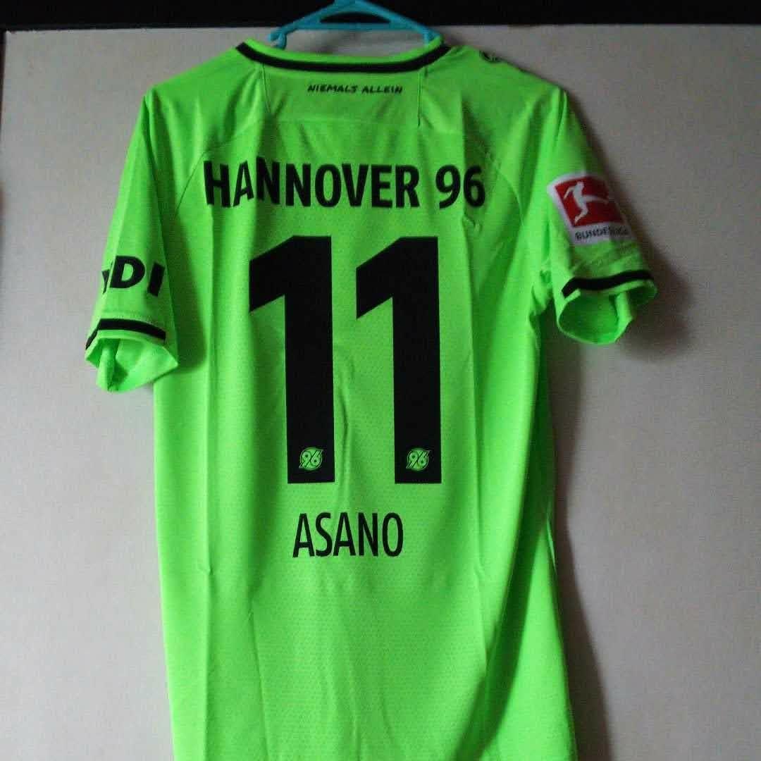 新品・JAKO・18/19ハノーファー96ユニフォームNo.11浅野拓磨（Ｍ）