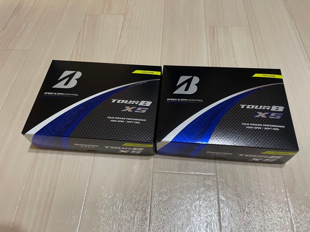 TOUR B XS （ツアービー　エックスエス）イエロー　2024 2ダース