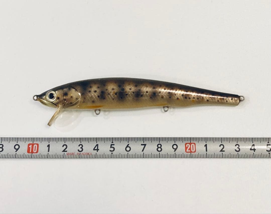 【1980s】オールドウッドベイト イワナ13.5cm WOODBAIT 激レア