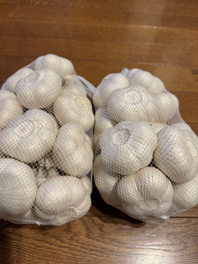 青森県産　にんにく　福地ホワイト六片　M 4kg