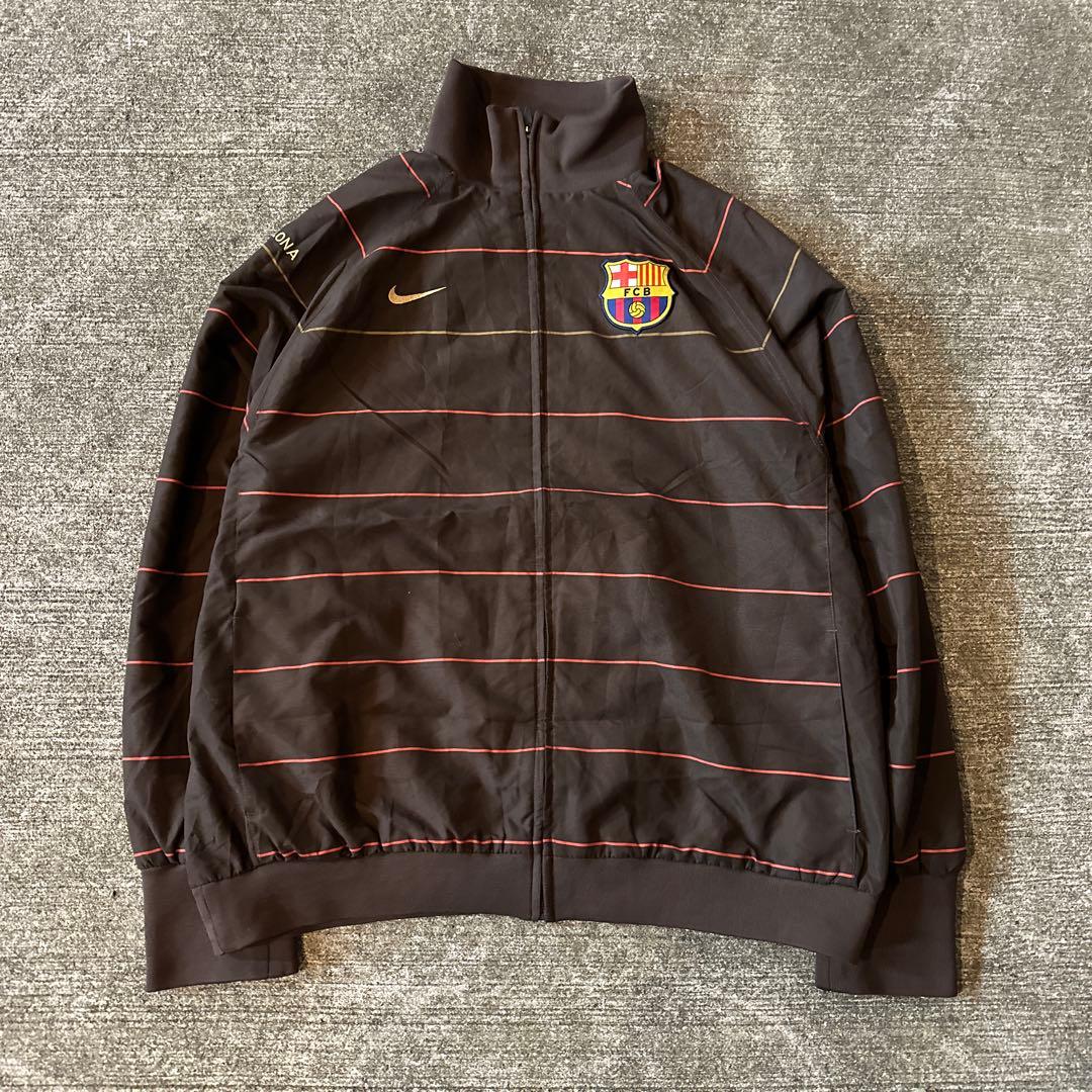 バルセロナ NIKE トラックジャケット ジャージ2007-2008モデル XL