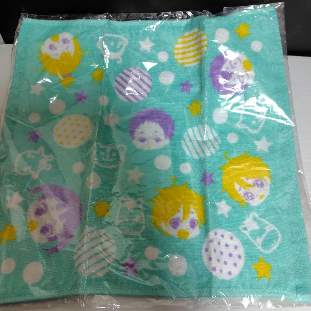 【新品】学園ベビーシッターズ☆タオルハンカチ4枚セット虎太郎&鷹&拓馬&数馬