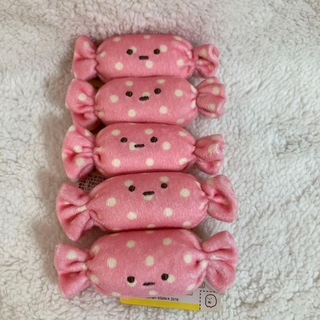 すみっコぐらし てのりぬいぐるみ ふろしき キャンディ 5個セット