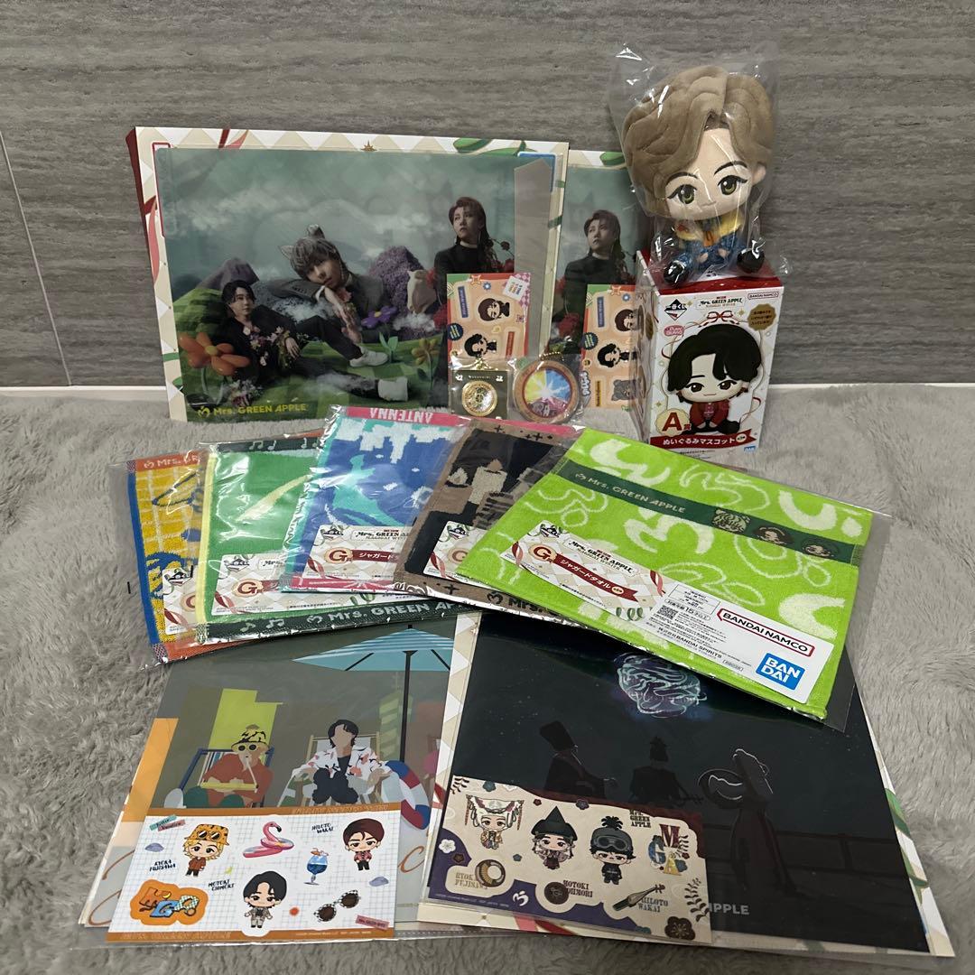 Mrs. GREEN APPLE一番くじ まとめ売り12点