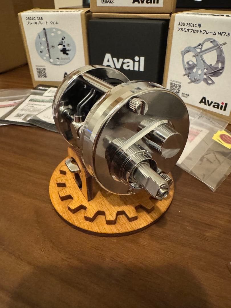 アベイル　サイドカップセット　山リム　クロム　アンバサダー2501C