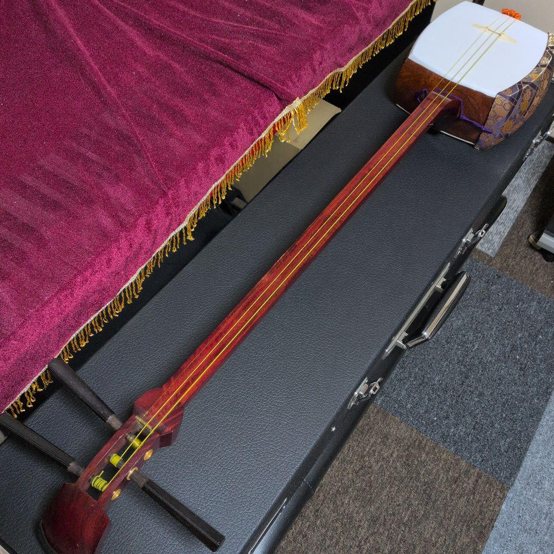 一時お値下げします。三味線　中棹カスタム　ひよんちーたん仕様