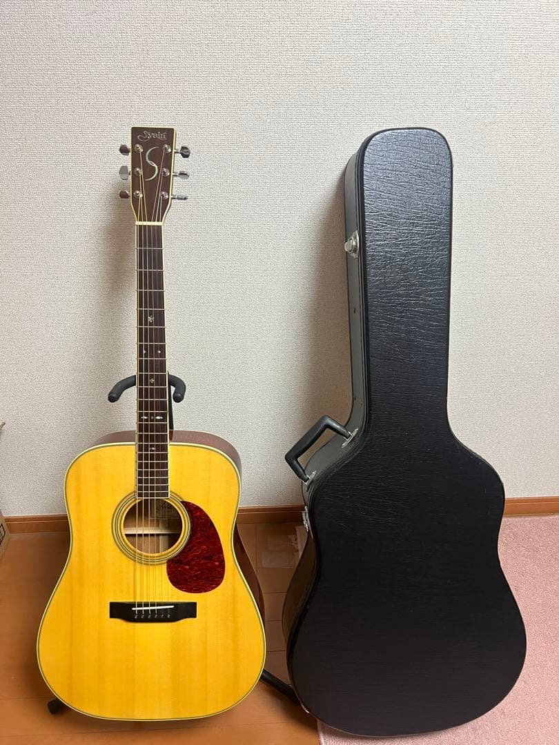S.yairiアコースティックギター ハードケース付き