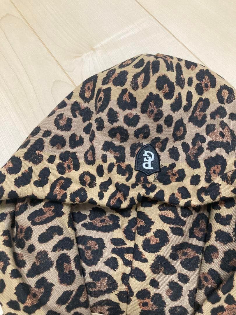 【新品】パーリーゲイツPEARLYGATES/メンズ/ヒョウ柄パーカー【M】