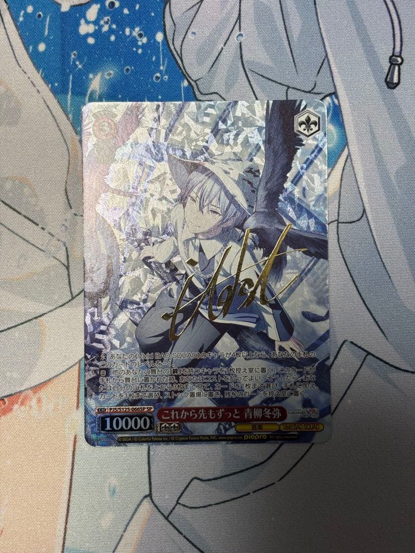 これから先もずっと 青柳冬弥 SP サイン ヴァイス プロセカ