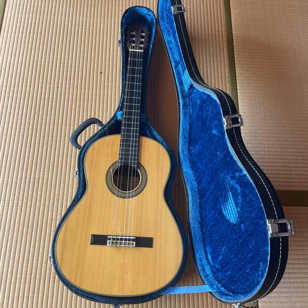 原田周廣 サイン入 1977年 YAMAHAクラシックギター ヤマハ