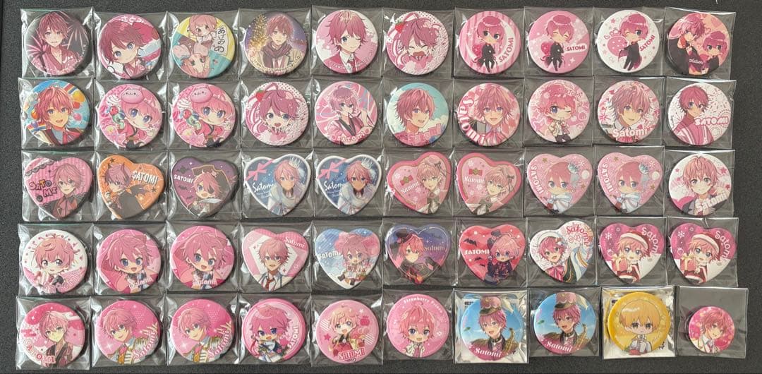 すとぷり さとみくん 缶バッジ