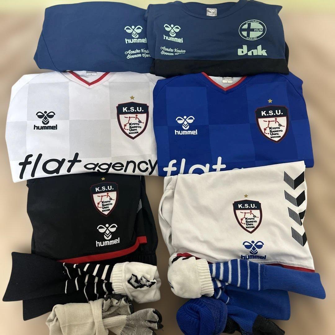 京都産業大学 体育会サッカー部2025年公式ユニフォームK.S.U.hummel