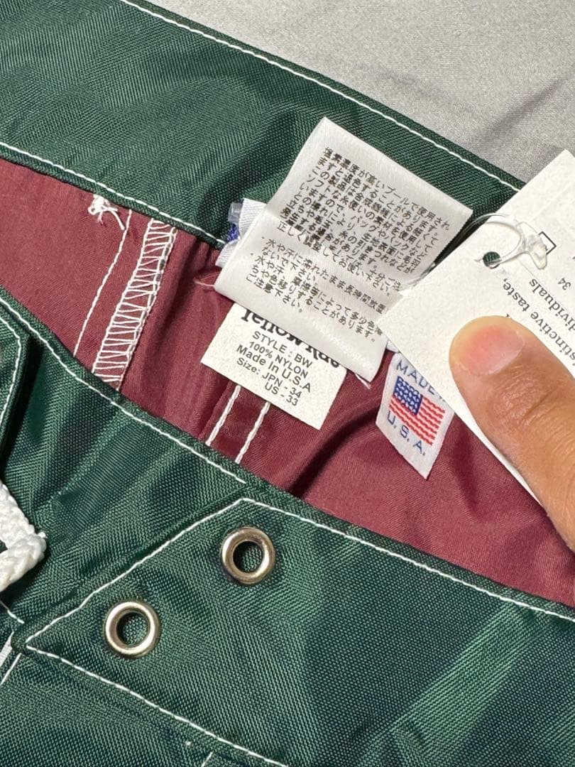 新品　イエローラット　ボードショーツ３４アメリカ製