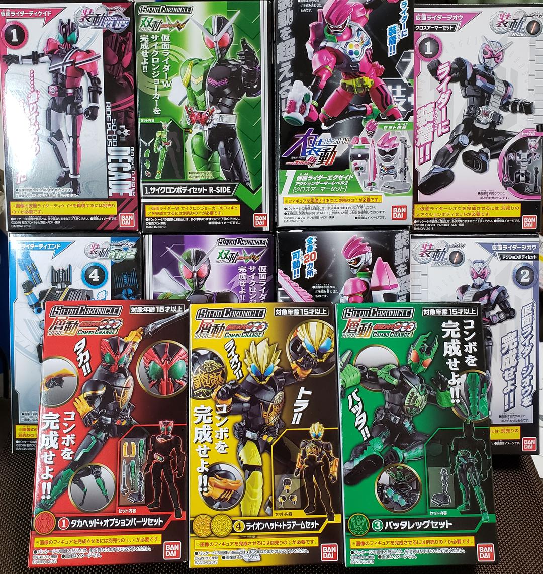 装動&SO-DO CHRONICLE&SHODO-X『平成ライダー2期セット』