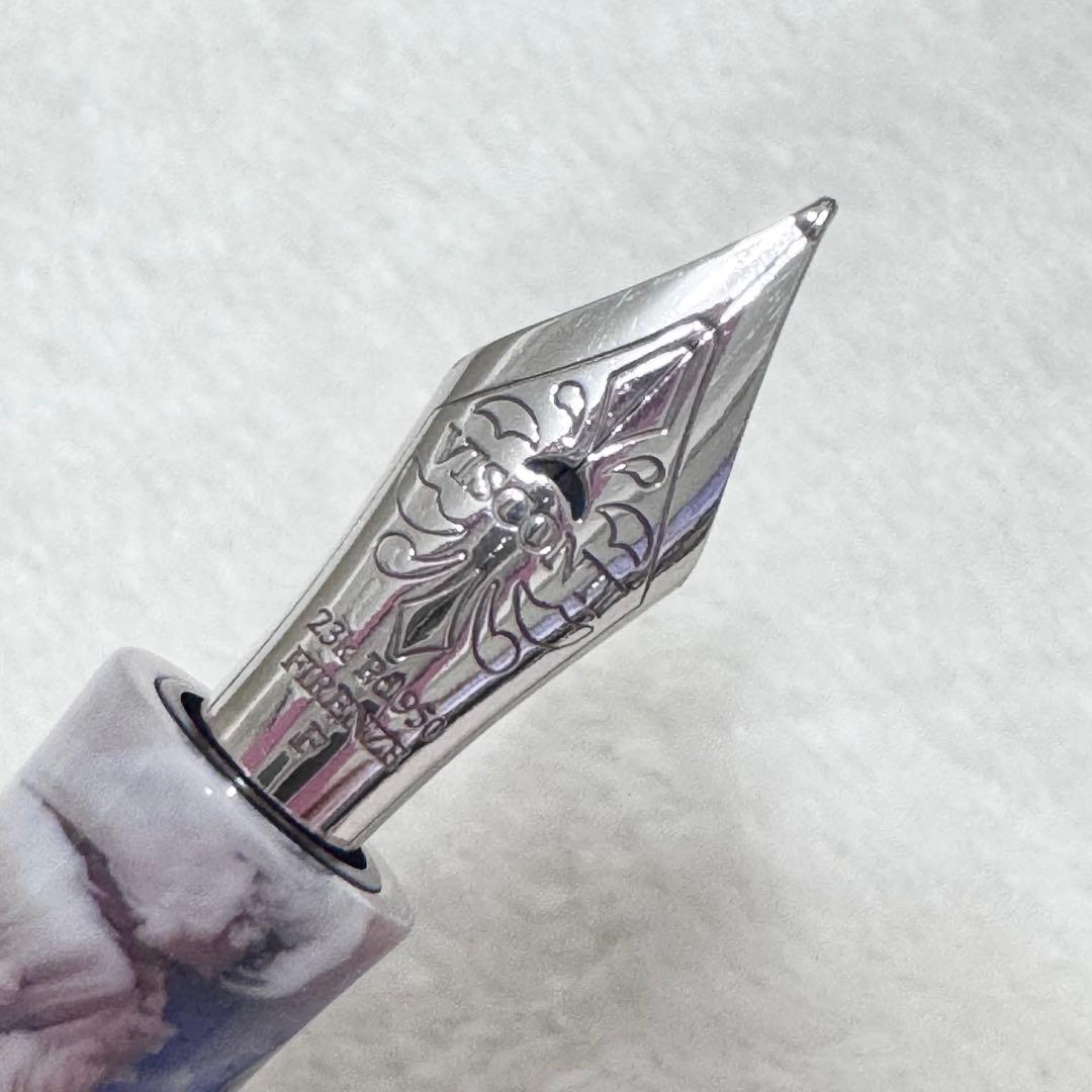 ＊美品＊ VISCONTI ディヴィーナロイヤル ローズパール 万年筆 F