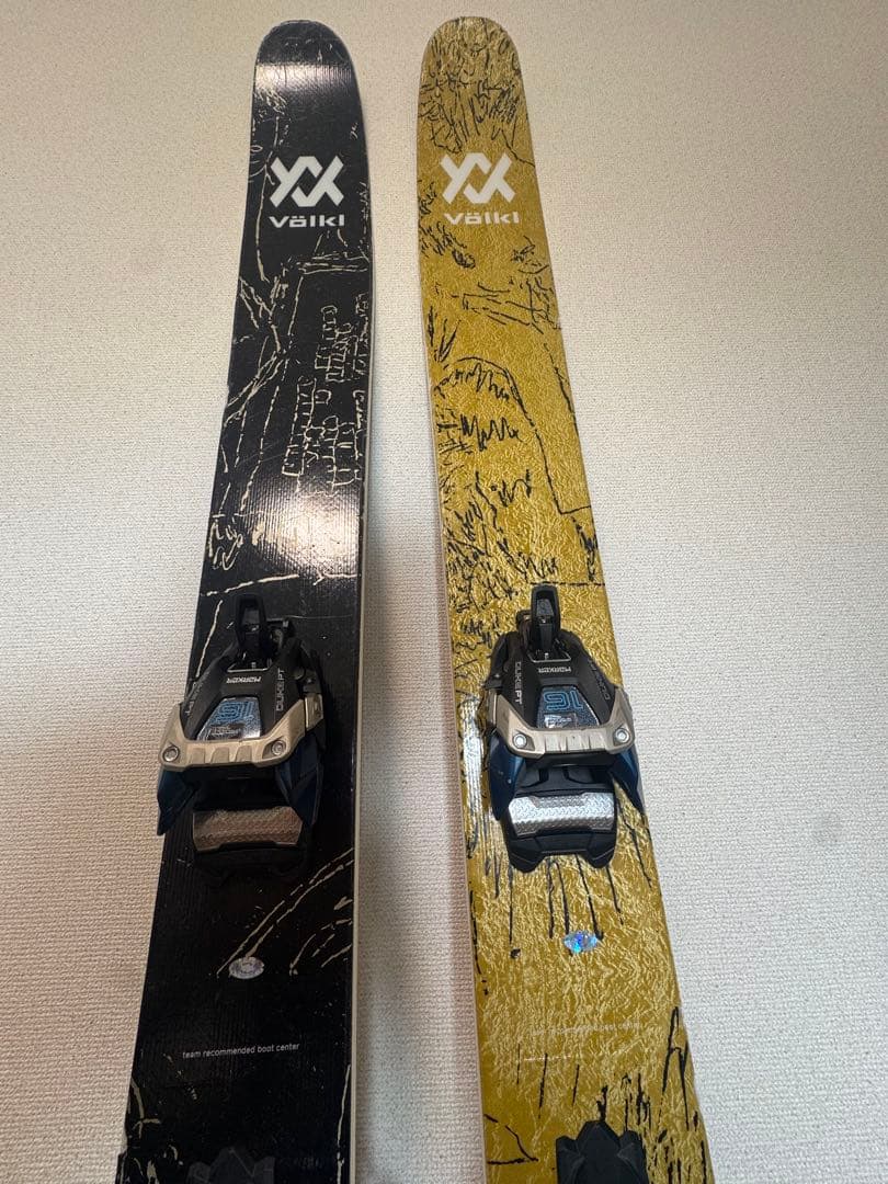 スキー Volkl Revolt 121, Marker Duke PT 16