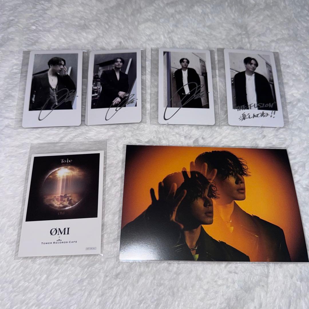 ØMI×TOWER RECORDS CAFE 特典　登坂広臣タワレコカフェ