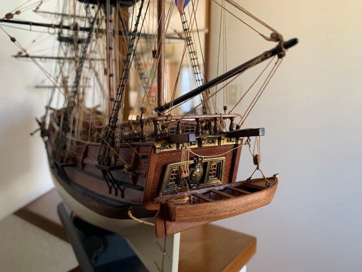 HMS BEAGLE イタリアマモリ社　木製　帆船　模型