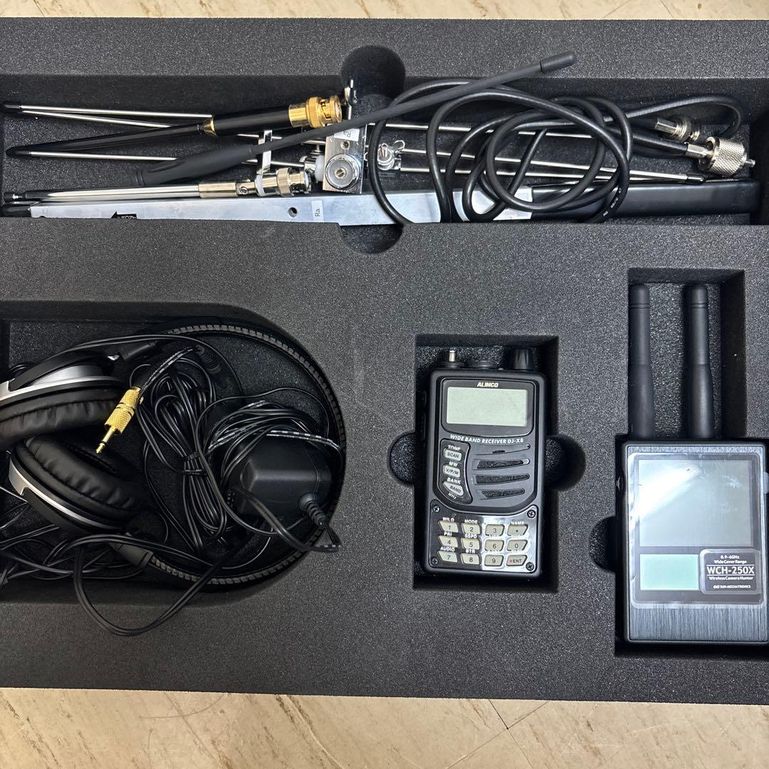 プロ仕様　盗聴器調査セット一式