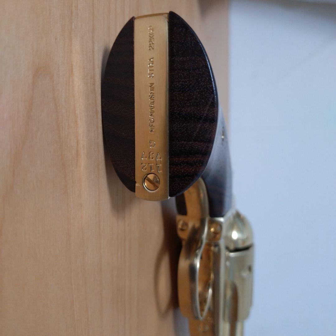 モデルガン　マルシン　バットマスターソン　木製グリップ　組み立て済みモデル