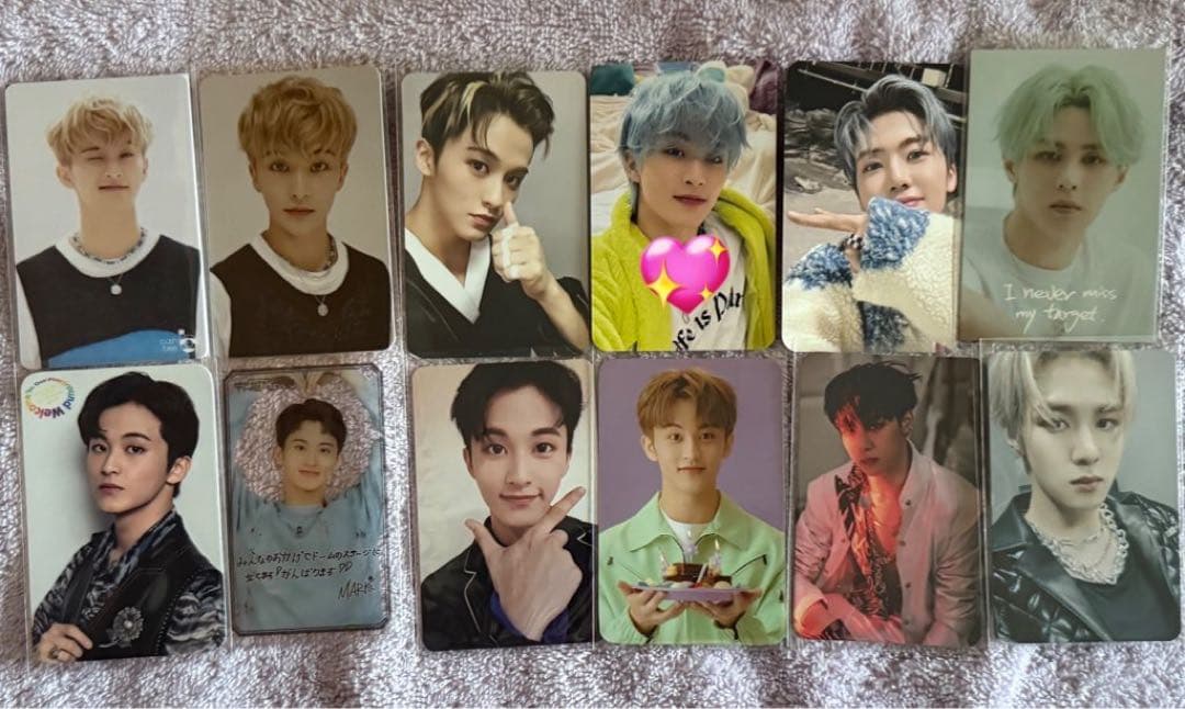 NCT マーク トレカ アクスタ