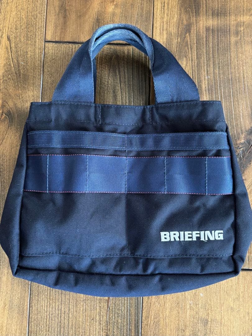 BRIEFING ネイビー トートバッグ