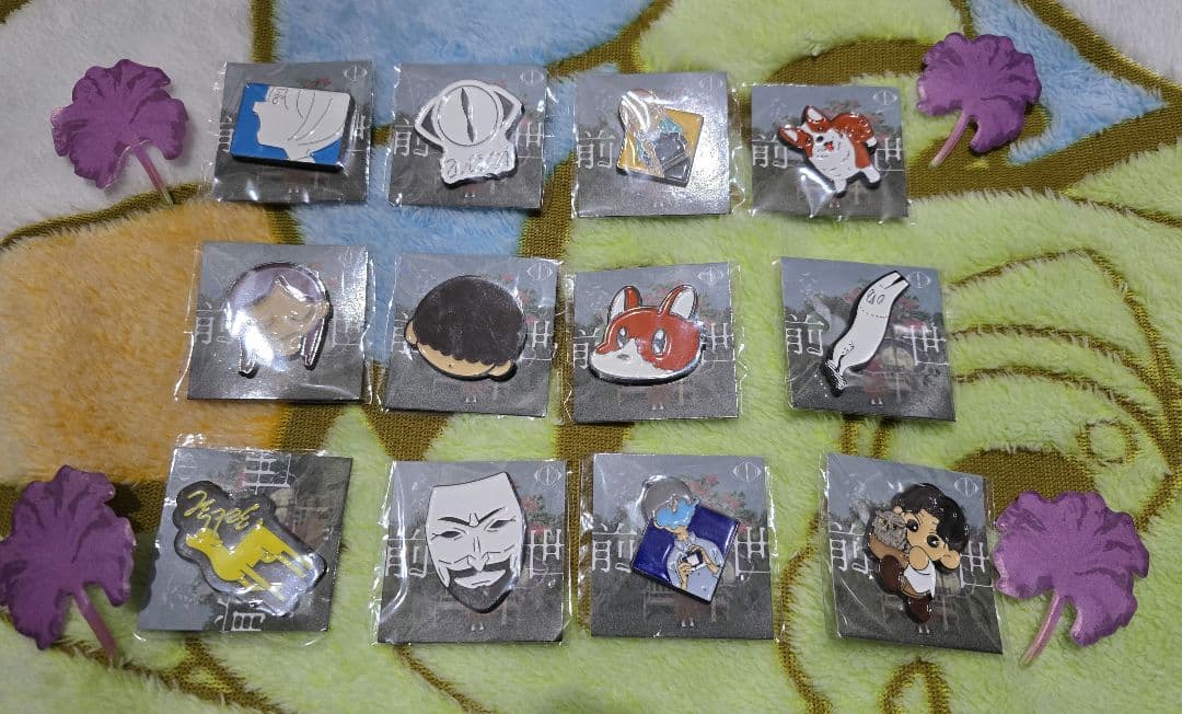 ヨルシカ 前世2024 ピンバッジコンプ