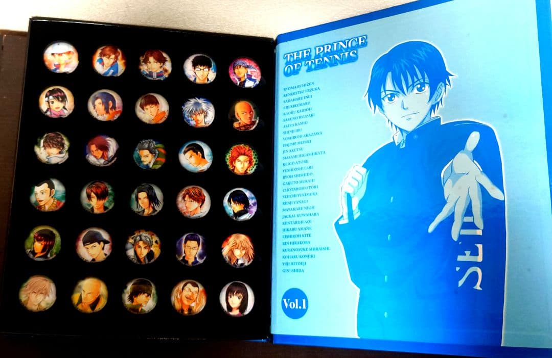 THE PRINCE OF TENNIS 缶バッジコレクション Vol.1&2