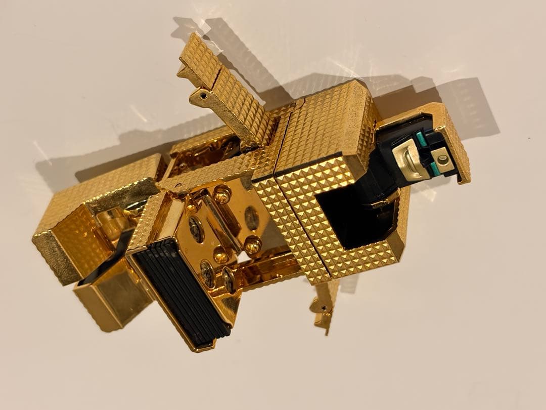 超美品　BANDAI 超合金デンジライタン　ゴールドライタン