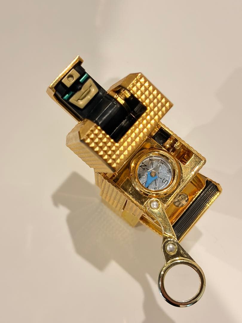 超美品　BANDAI 超合金デンジライタン　ゴールドライタン