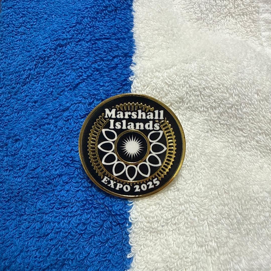 万博　マーシャルアイランド　ピンバッジ￼