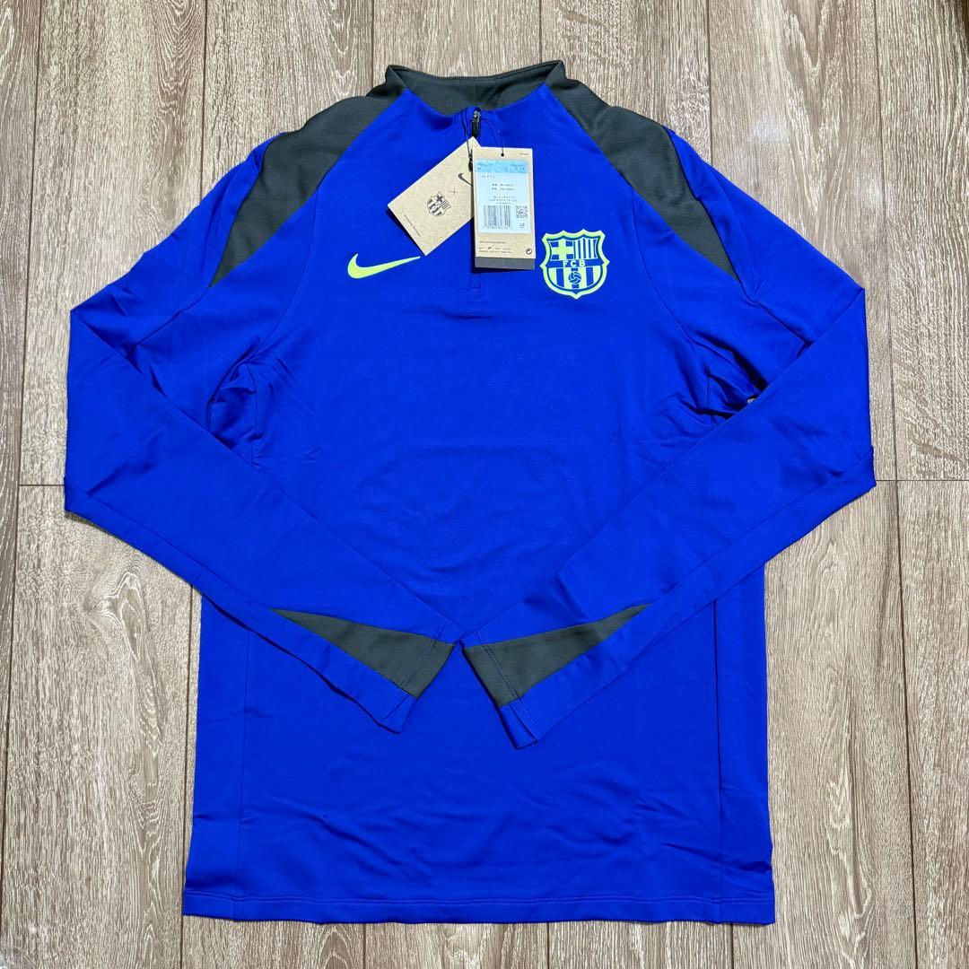 新品 Nike FCバルセロナ トレーニングウェア ジャージ 長袖ドリルトップ