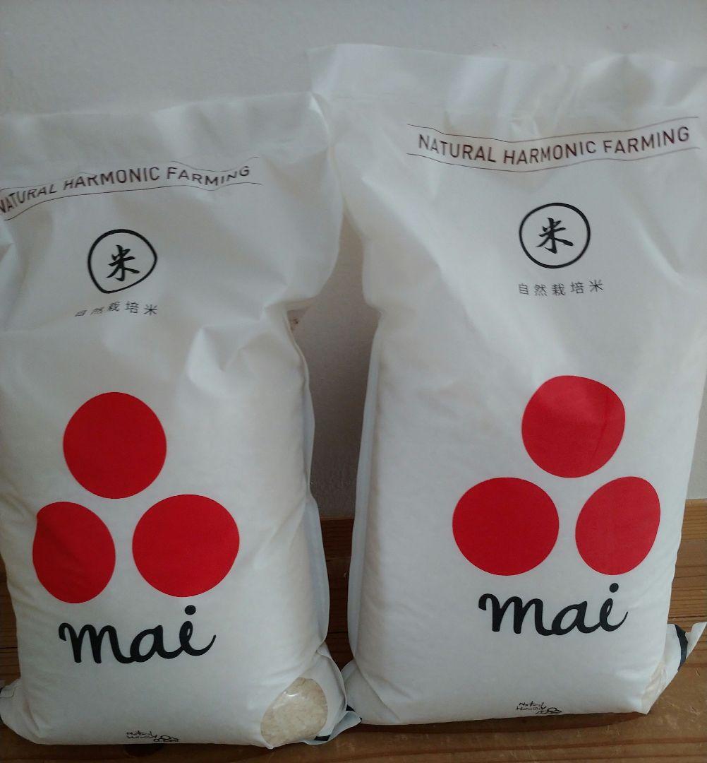【本日限定】自然栽培お米　10キロ　朝日米　無農薬　無肥料　ナチュラルハーモニー